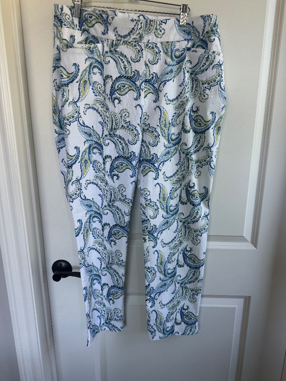 Chico's Paisley Ankle Pant NWT Chico's 2 / US 12